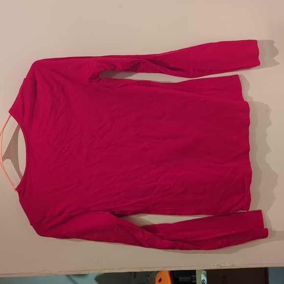 Lands end XXS cherry red long Sleeve tee - Picture 4 of 5